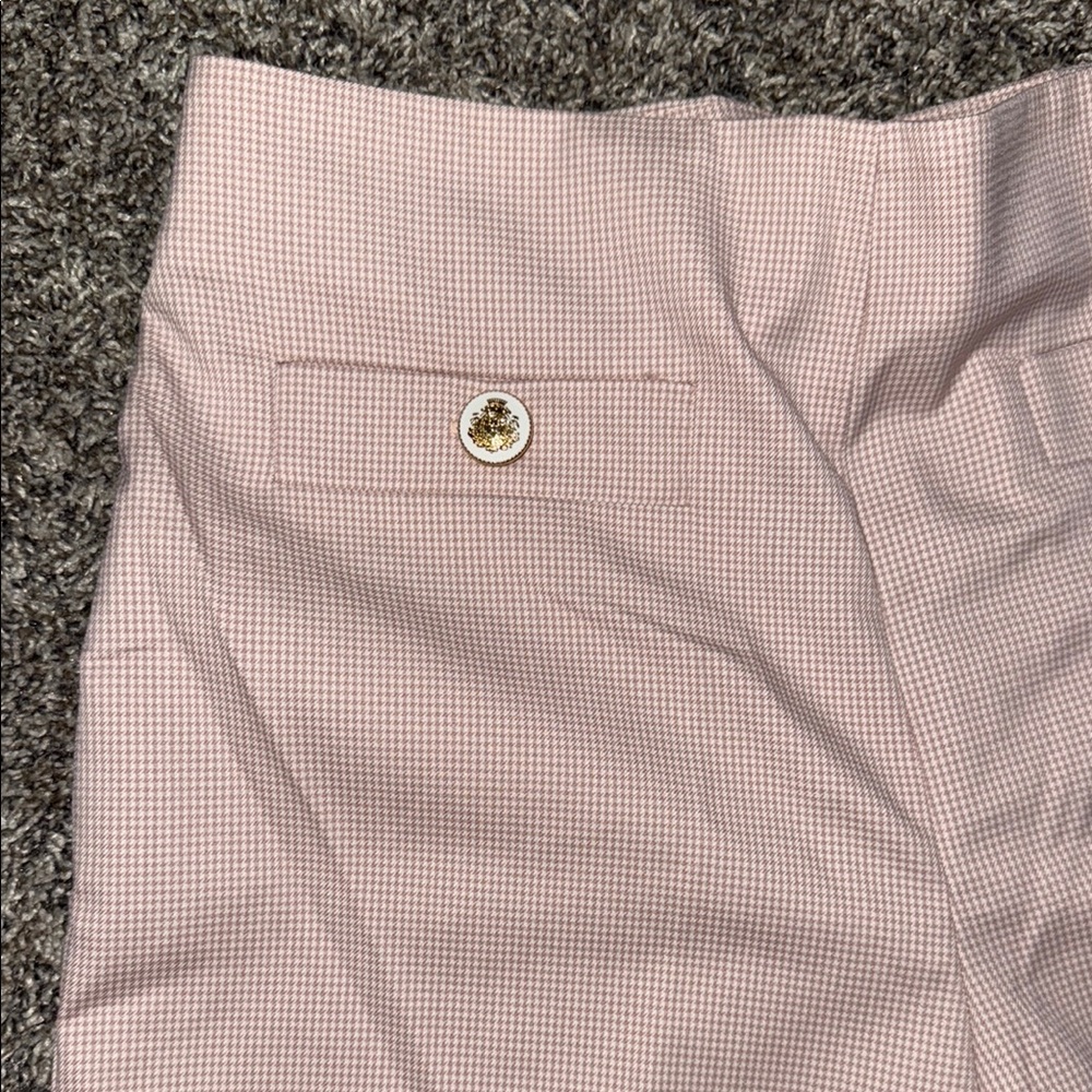 Ann Taylor Pink High-Waisted Trousers - Picture 3 of 4